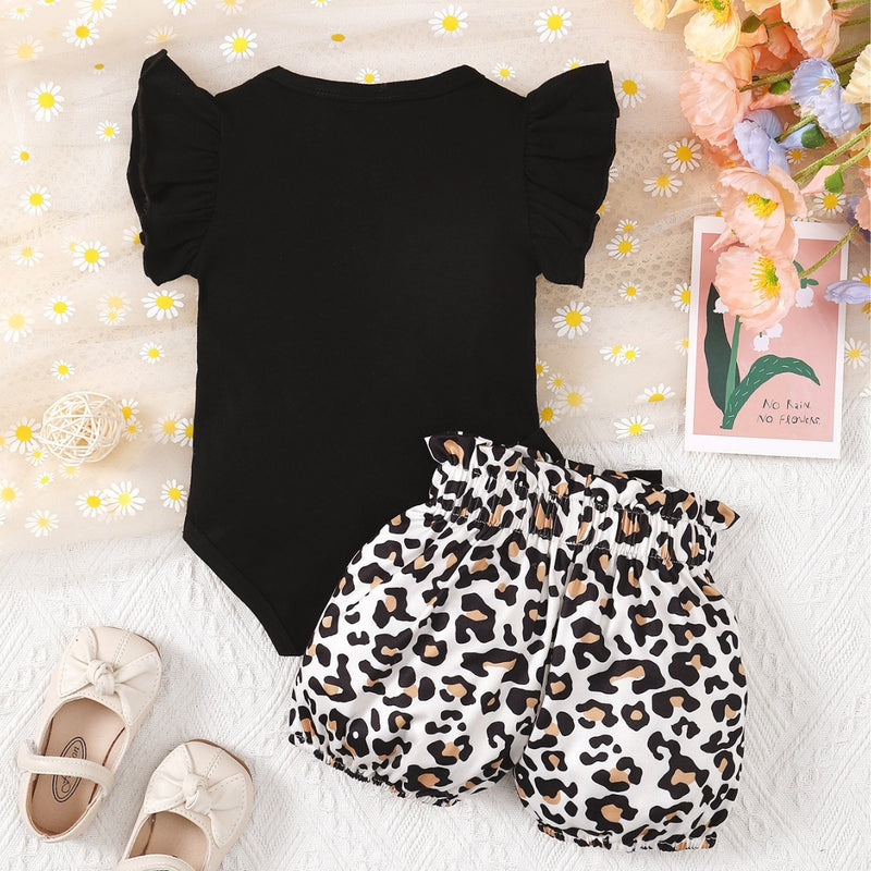 Leopard Bow Set