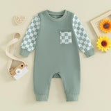 Checker Pocket Onesie