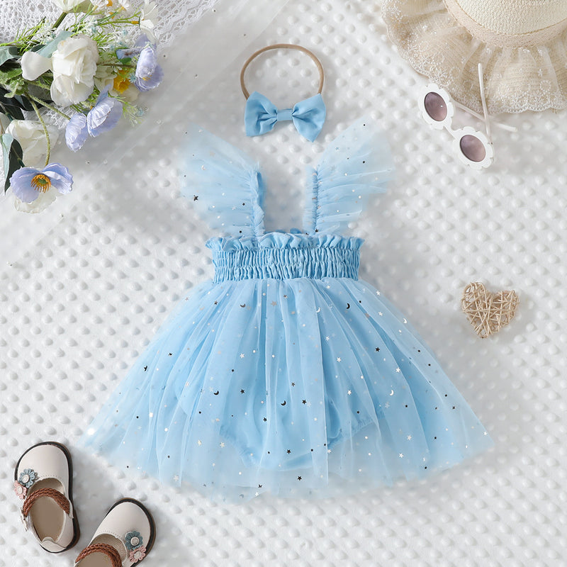 Bethany Star Tulle Romper