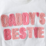 Daddy's Bestie T-shirt Romper