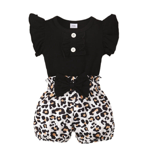 Leopard Bow Set