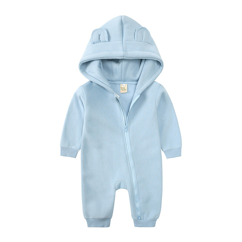 Bear Zipper Onesie - 14 Colours