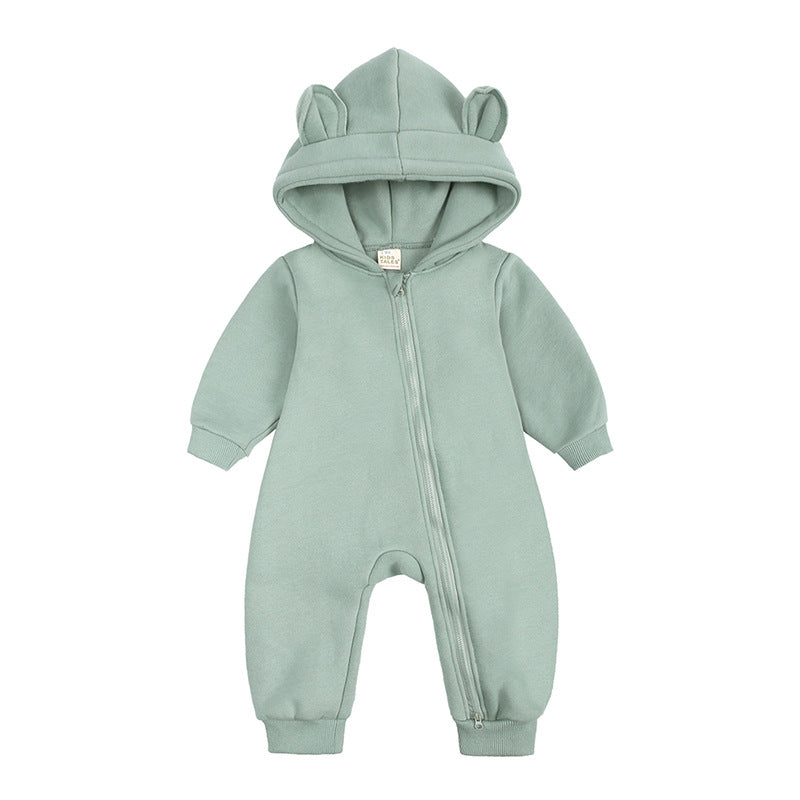 Bear Zipper Onesie - 14 Colours