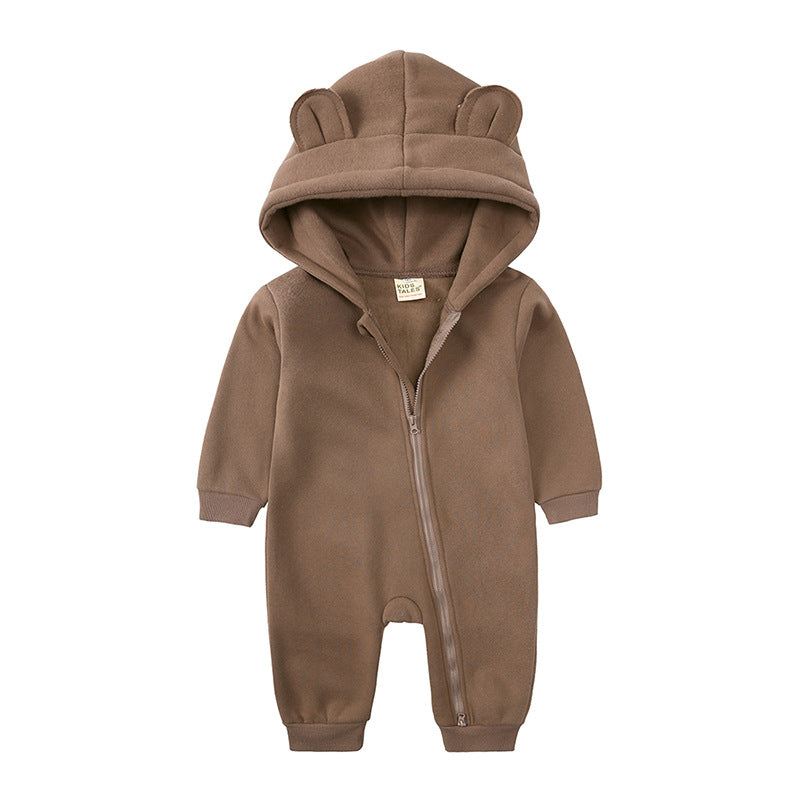 Bear Zipper Onesie - 14 Colours