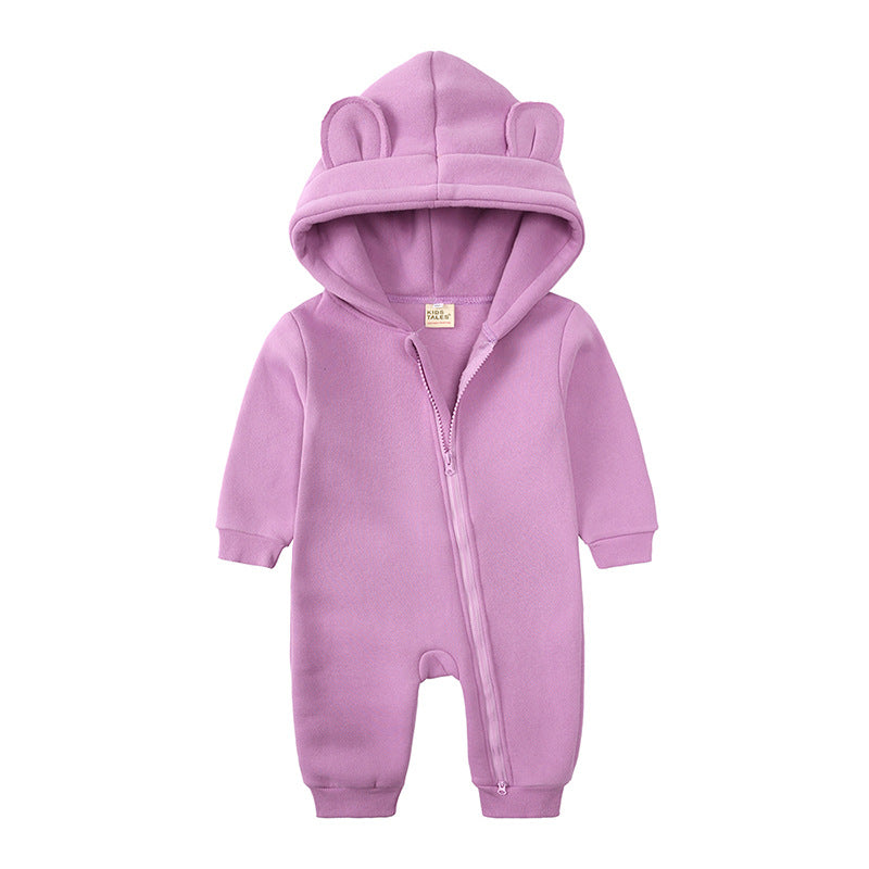 Bear Zipper Onesie - 14 Colours