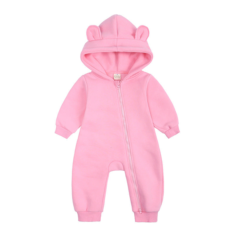 Bear Zipper Onesie - 14 Colours