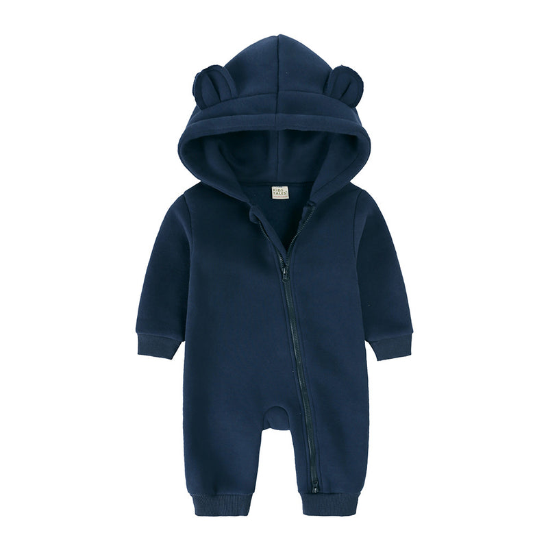 Bear Zipper Onesie - 14 Colours