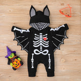 Bat Skeleton Onesie